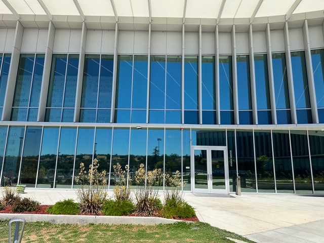 Office with professionally tinted windows
